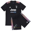 Officiële Voetbalshirt + Korte Broek Juventus Uit 2021-22 - Kids